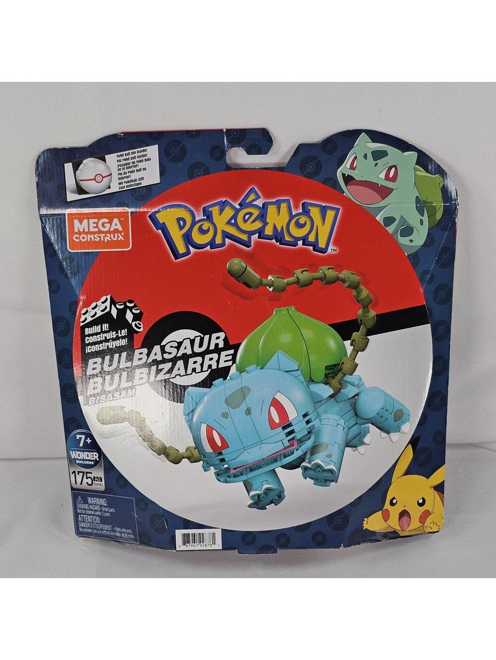 Bulbasaur - Mega Construx Pokemon Set (NEW)